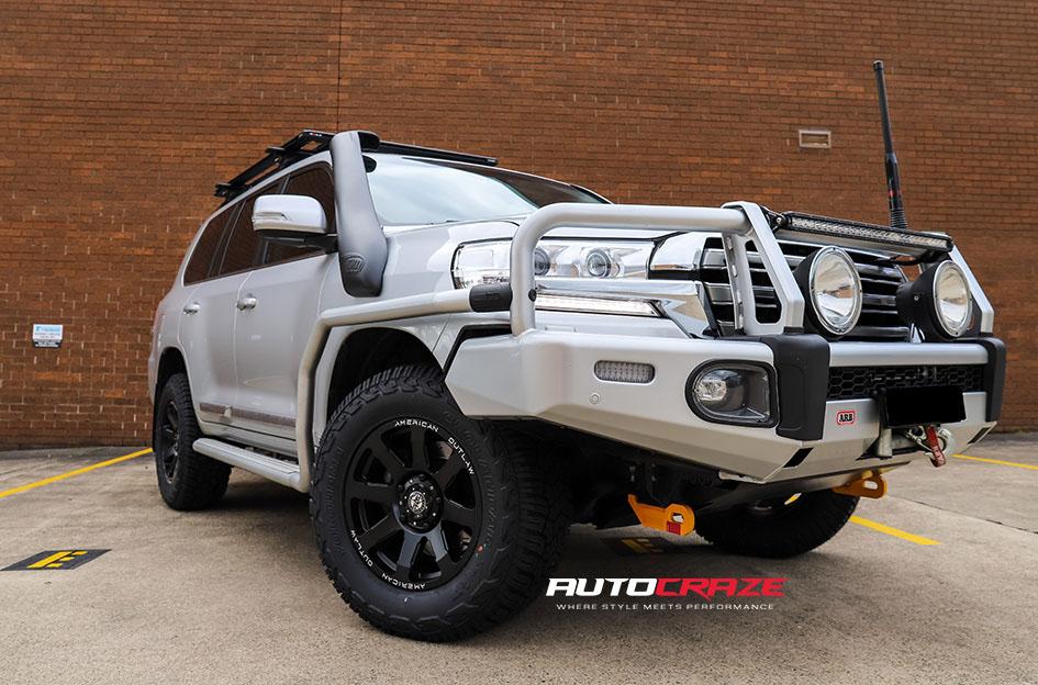 TOYOTA LANDCRUSIER LEGACY SATIN BLACK